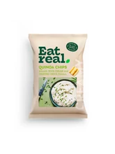 EAT REAL QUINOA CHIPS LÁGY TEJFÖLÖS & METÉLŐHAGYMÁS